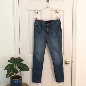 J Crew 10 inch high rise toothpick jeans